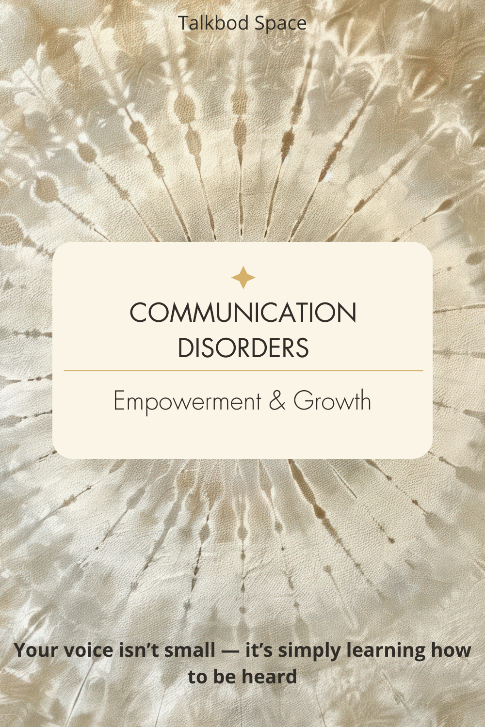 30-Day Communication Disorders Empowerment and Growth Self-Therapy